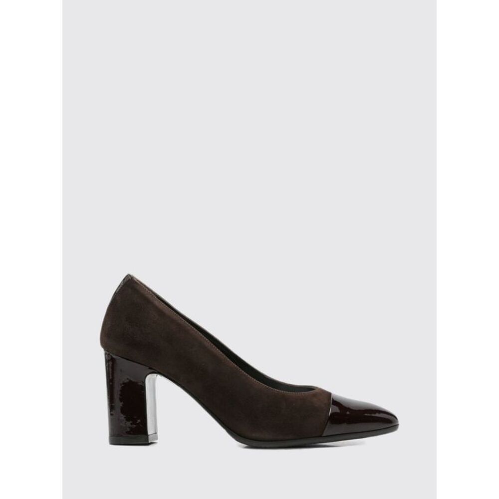 Carel Paris Women Rosana Suede Pumps Carel Paris With Patent Leather Toe